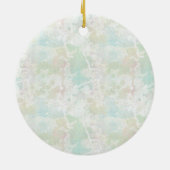 Hoor geen Kwaad Monkeys Greens Keramisch Ornament (Achterkant)