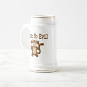 Hoor Geen Kwaad Stein Bierpul (Voorkant links)