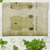 Hoor Geen kwaad Teddy Bears Kitchen Towel Theedoek (Gevouwen)
