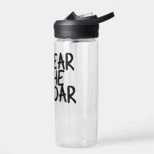 Hoor het gebulder waterfles