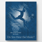Hoor je de muziek? fotoplaat (Voorkant)