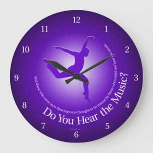 Hoor je de muziek? Grote klok