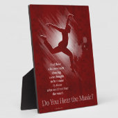 Hoor Je De Muziek? Plaquette Fotoplaat (Zijkant)