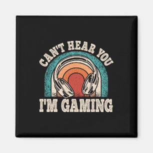 Hoor je ik game Funny Video Gamer Retro Game Magneet