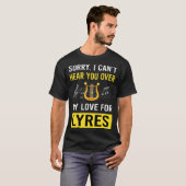 Hoor je Lyre T-shirt (Voorkant volledig)