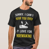 Hoor je schoenmaker t-shirt (Voorkant)
