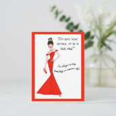 Hoor je Sirens, of ben ik het gewoon? Briefkaarten (Staand voorkant)