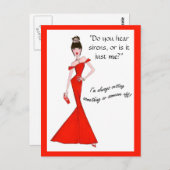 Hoor je Sirens, of ben ik het gewoon? Briefkaarten (Voorkant / Achterkant)