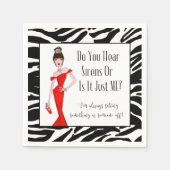 Hoor je Sirens of ben ik het gewoon? Servetten (Voorkant)