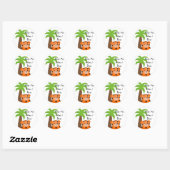 Hoor me als ik brul ronde sticker (Vel)