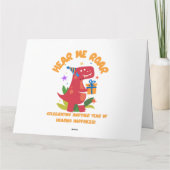 Hoor me brullen Cochleair implantaat hoor verjaard Kaart (Achterkant)