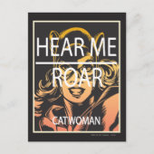 Hoor me Roar Briefkaart (Voorkant)