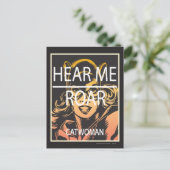 Hoor me Roar Briefkaart (Staand voorkant)