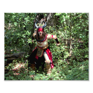 Hoor me ROAR Foto Afdruk