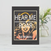 Hoor me Roar Kaart (Staand voorkant)