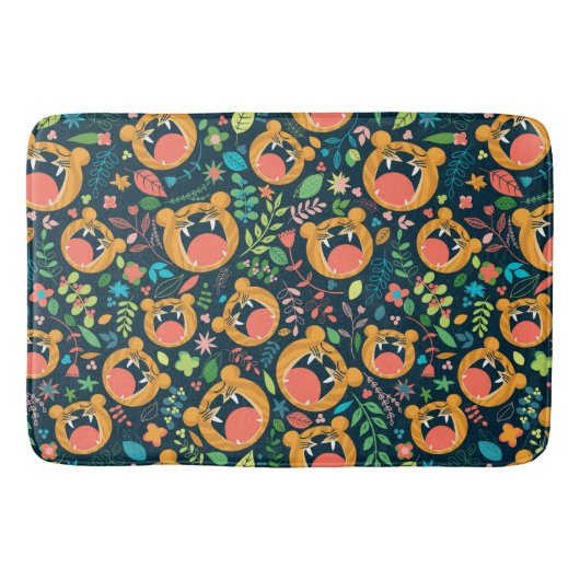 Hoor me roar Tiger Oerwoud Animals Badmat (Voorkant)