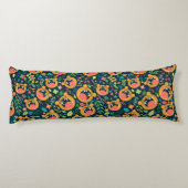 Hoor me Roar Tiger Oerwoud Gepersonaliseerd Lichaamskussen (Achterkant)