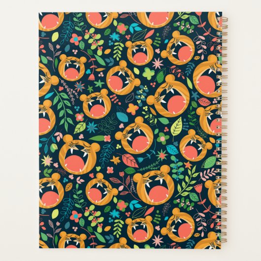 Hoor me Roar Tiger Oerwoud Gepersonaliseerd Planner (Achterkant)