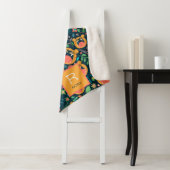 Hoor me Roar Tiger Oerwoud Gepersonaliseerd Sherpa Deken (In situ)