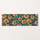 Hoor me Roar Tiger Oerwoud Gepersonaliseerd Yogamat (Achterkant (horizontaal))