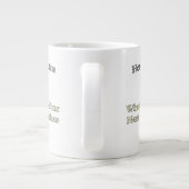 Hoor Mij Aan, 2 Wensen Grote Koffiekop (Achterkant)