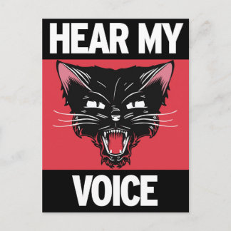 Hoor Mijn Briefkaart van de Stem