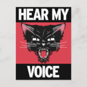 Hoor Mijn Briefkaart van de Stem (Voorkant)