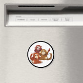 Hoor nee...spreek nee...zie geen kwaad magneet (Insitu (Vaatwasser))