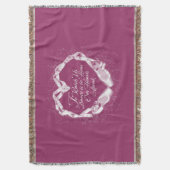 Hoor ons balethart deken (Voorkant Verticaal)