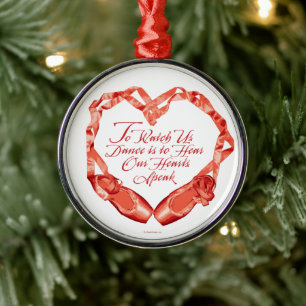 Hoor onze galerij van het Ballethart Metalen Ornament