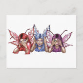 Hoor, spreek, zie geen aambeeld briefkaart (Voorkant)