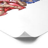 Hoor, spreek, zie geen aambeeld poster (Hoek)