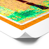 Hoor spreken Bekijk geen aambeeld Poster (Hoek)