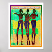 Hoor spreken Bekijk geen aambeeld Poster (Voorkant)