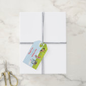 Hoor Ye African American Knight Gift Label Cadeaulabel (Met Touw)