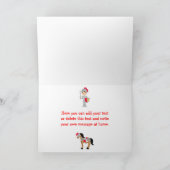 Hoor Ye Brunette Schattige Knight Dank u Bedankkaart (Binnen)