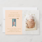 Hoor Ye Hear Ye Medieval Fotoaankondiging Kaart (Voorkant)