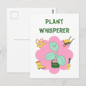 Hoor ze groeien: de perfecte tuinman briefkaart (Voorkant / Achterkant)