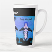 Hoor Zie Geen kwaad spreken Latte Mok (Rechts)