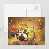 Hoorah. Briefkaart (Voorkant / Achterkant)