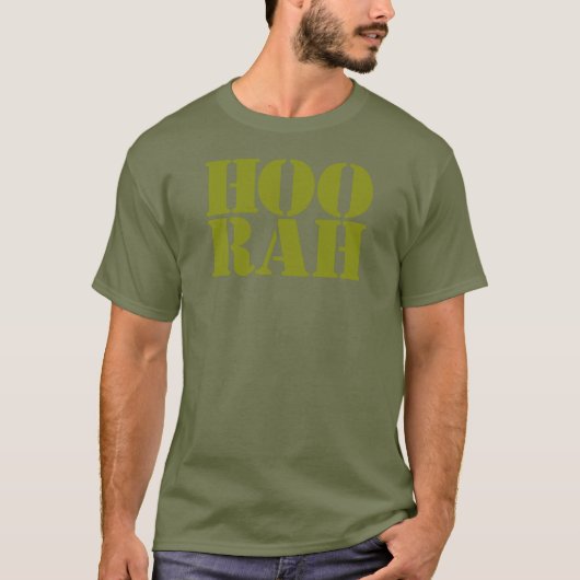 HOORAH T-SHIRT (Voorkant)