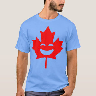 Hoorah voor Canada Happy Canada T T-shirt