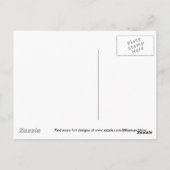 Hooray haar briefkaart op de Groundhog dag (Achterkant)