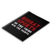 Hooray Sports Notitieboek (Linkerzijde)