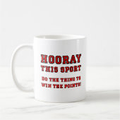 Hooray This Sport Funny Mug Koffiemok (Links)