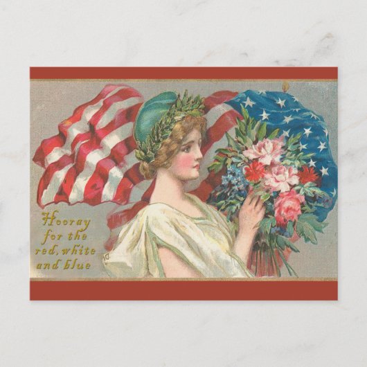 Hooray voor de rode witte en blauwe Kaarten (Voorkant)