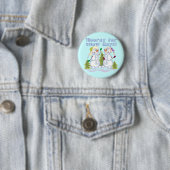 HOORAY voor sneeuwdagen! Ronde Button 5,7 Cm (In situ)
