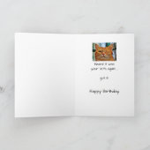 Hoorde dat het je 30-jarig jubileum was, opnieuw F Kaart (Binnen)