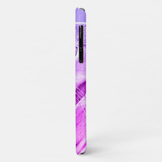 Hoorde je dat? (paars) Case-Mate iPhone case (Achterkant/links)