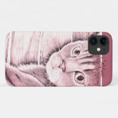 Hoorde je dat? (roze) Case-Mate iPhone case (Achterkant (horizontaal))